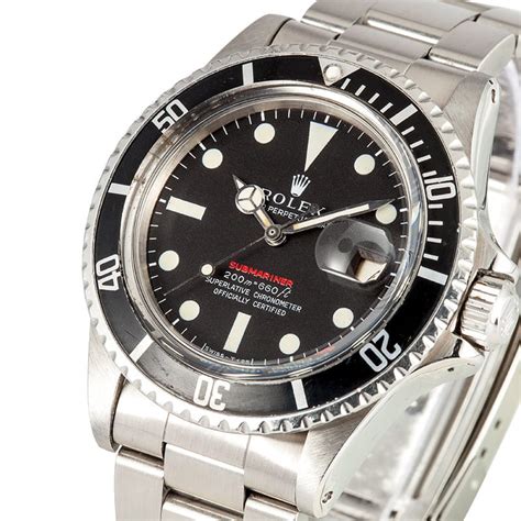 watches for men rolex red|Rolex submariner with red letters.